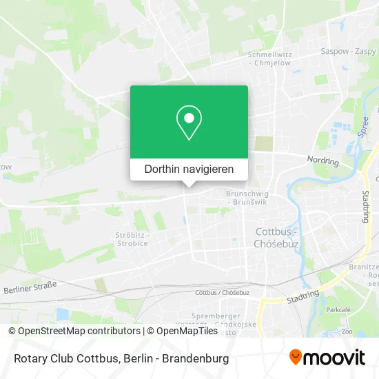 Rotary Club Cottbus Karte