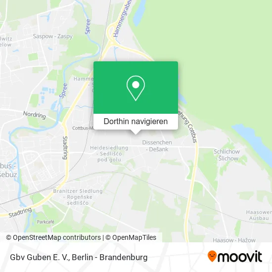 Gbv Guben E. V. Karte