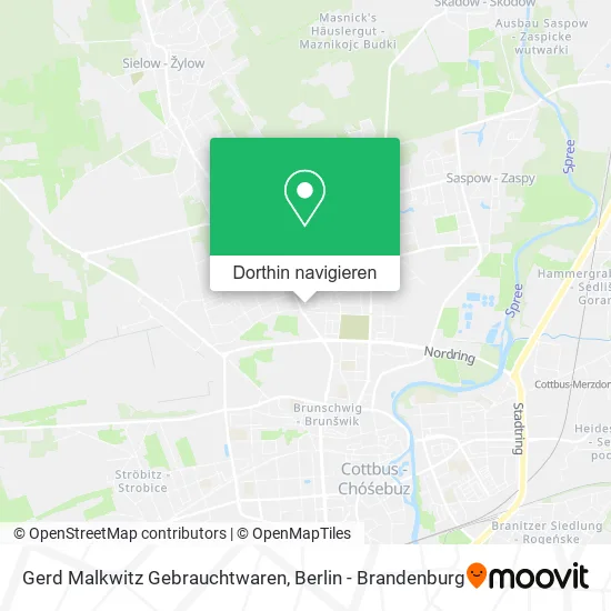 Gerd Malkwitz Gebrauchtwaren Karte