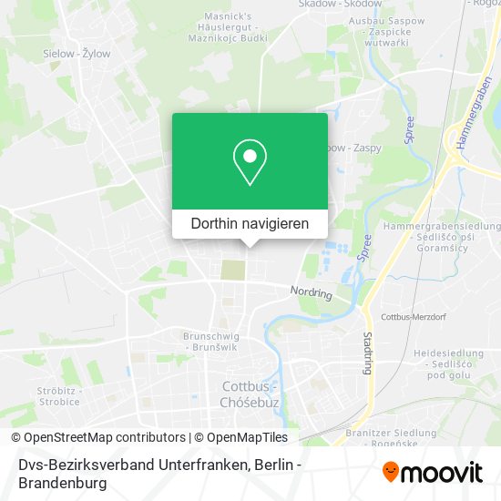 Dvs-Bezirksverband Unterfranken Karte