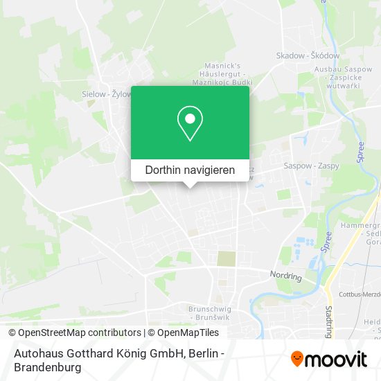 Autohaus Gotthard König GmbH Karte