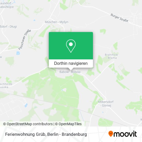 Ferienwohnung Grüb Karte