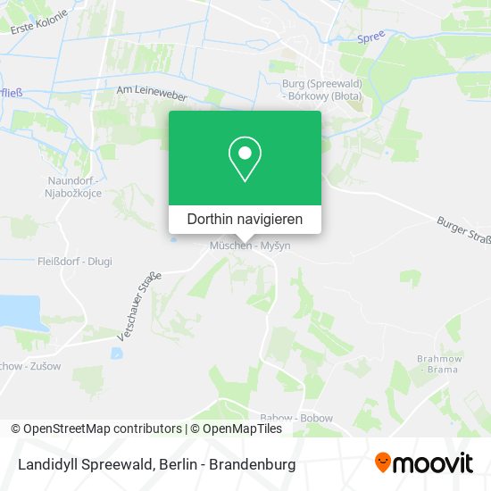 Landidyll Spreewald Karte