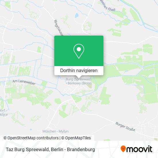 Taz Burg Spreewald Karte