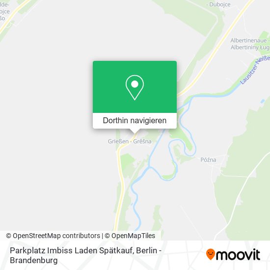Parkplatz Imbiss Laden Spätkauf Karte