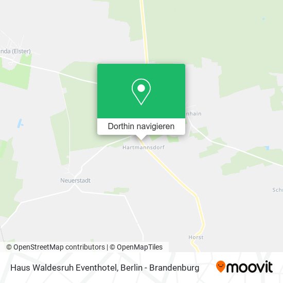 Haus Waldesruh Eventhotel Karte