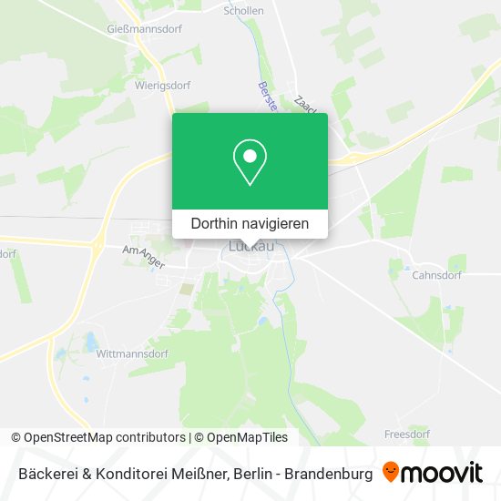Bäckerei & Konditorei Meißner Karte