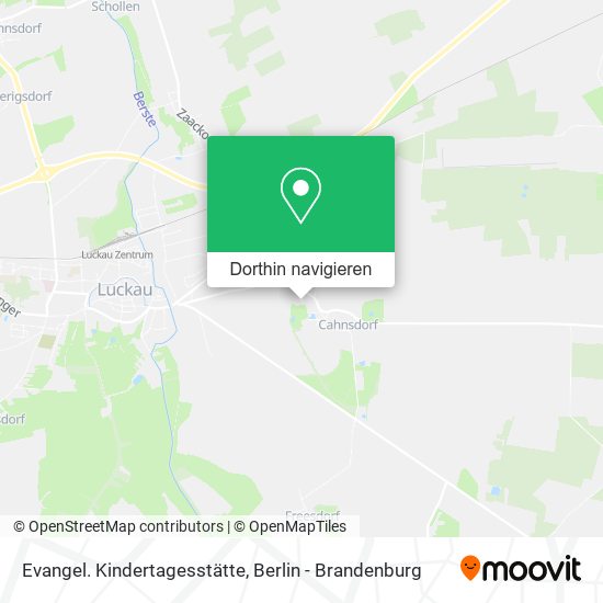 Evangel. Kindertagesstätte Karte