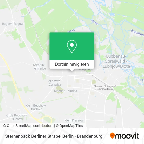 Sternenback Berliner Strabe Karte