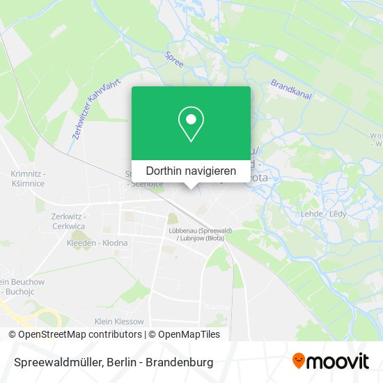 Spreewaldmüller Karte