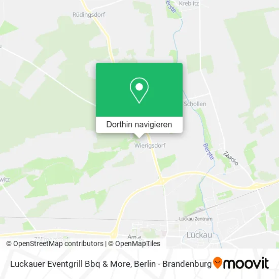 Luckauer Eventgrill Bbq & More Karte