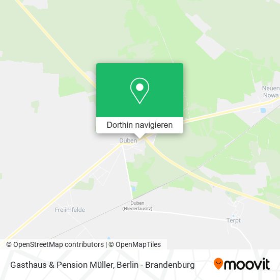 Gasthaus & Pension Müller Karte