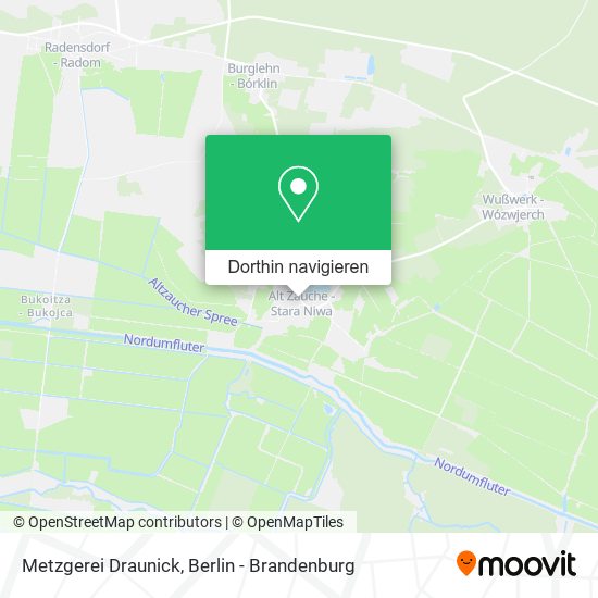 Metzgerei Draunick Karte