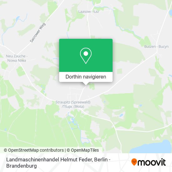 Landmaschinenhandel Helmut Feder Karte
