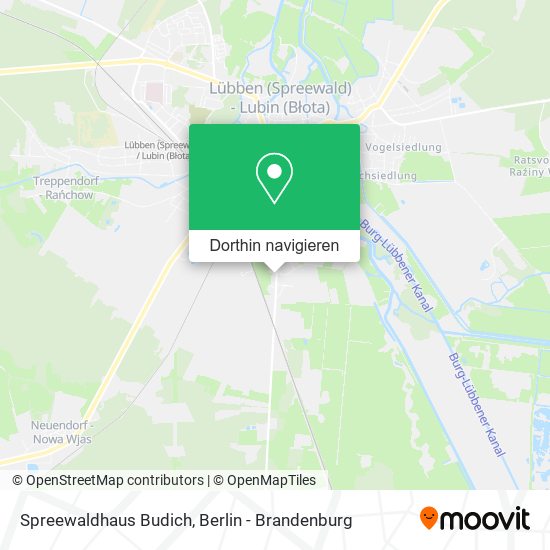 Spreewaldhaus Budich Karte