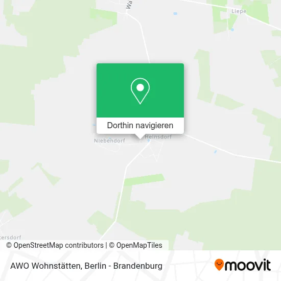 AWO Wohnstätten Karte
