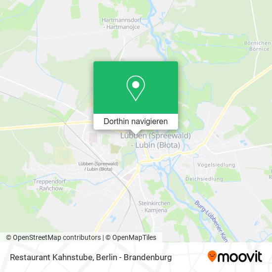 Restaurant Kahnstube Karte