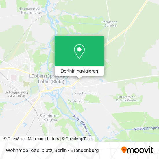 Wohnmobil-Stellplatz Karte