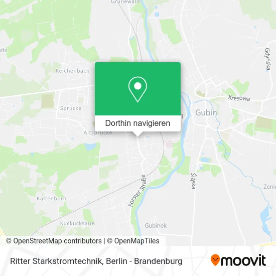 Ritter Starkstromtechnik Karte