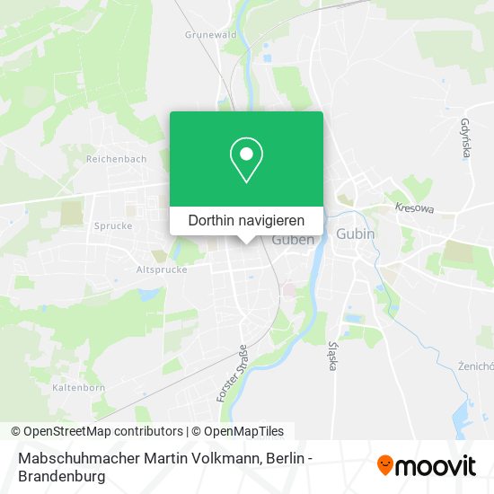 Mabschuhmacher Martin Volkmann Karte