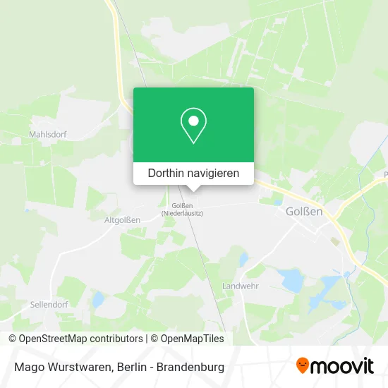 Mago Wurstwaren Karte