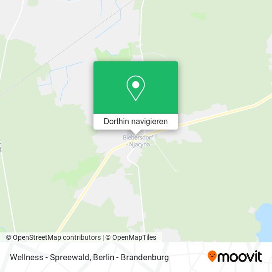 Wellness - Spreewald Karte