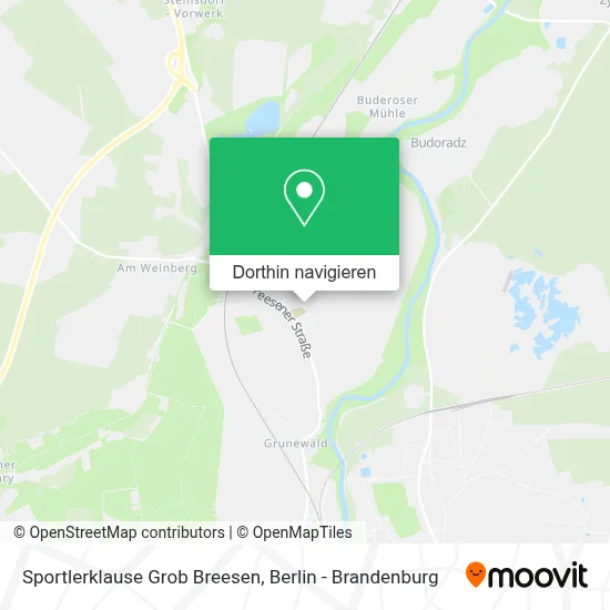 Sportlerklause Grob Breesen Karte