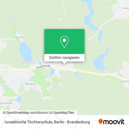 Israelitische Töchterschule Karte