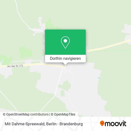 Mit Dahme-Spreewald Karte