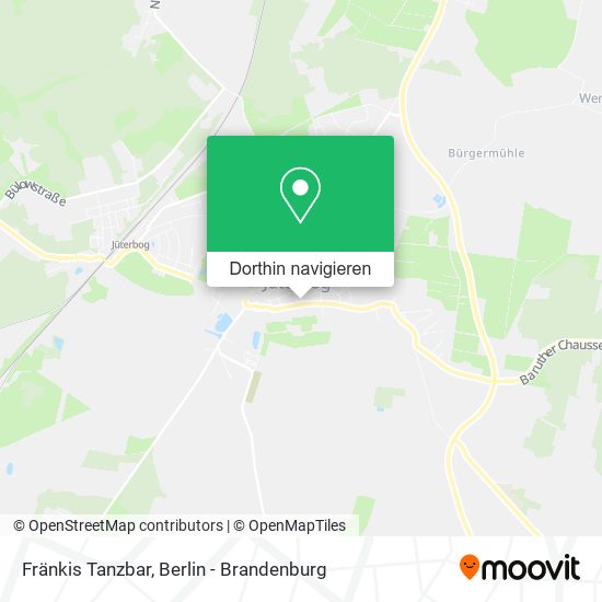 Fränkis Tanzbar Karte