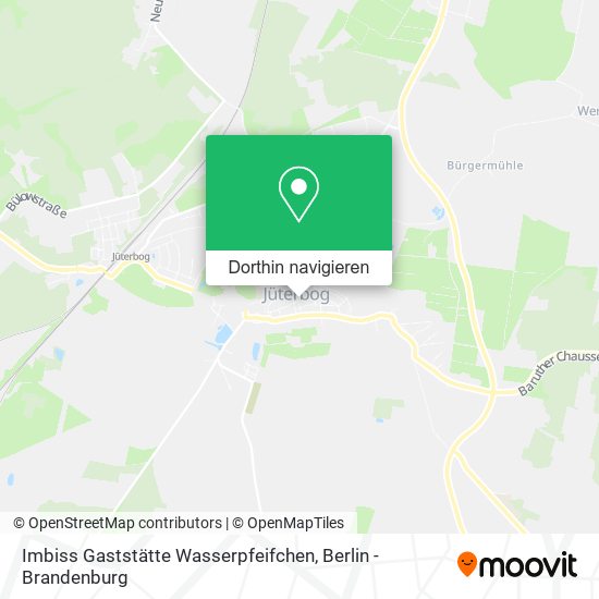 Imbiss Gaststätte Wasserpfeifchen Karte