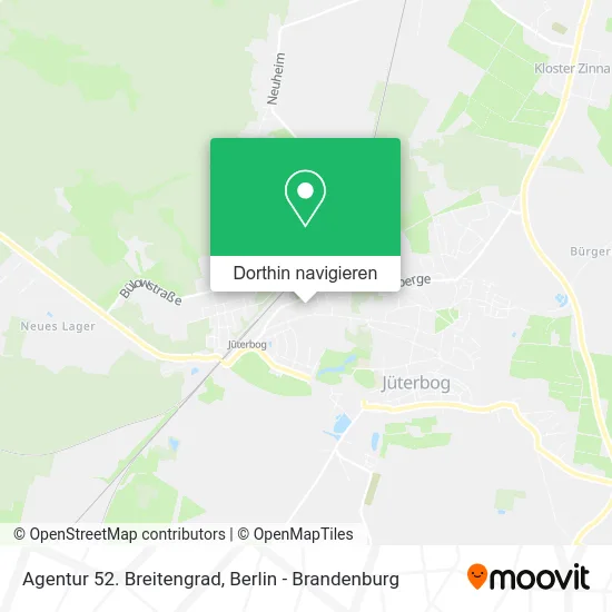Agentur 52. Breitengrad Karte