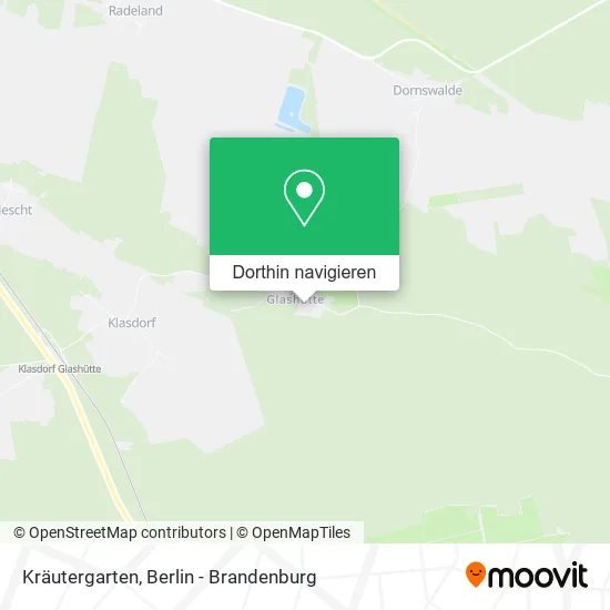 Kräutergarten Karte