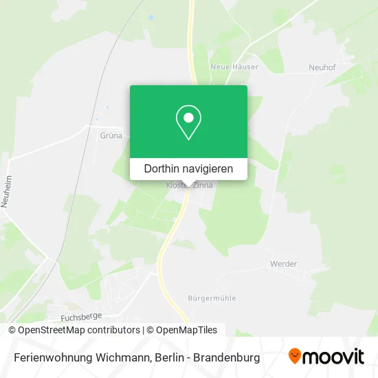 Ferienwohnung Wichmann Karte