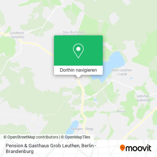 Pension & Gasthaus Grob Leuthen Karte