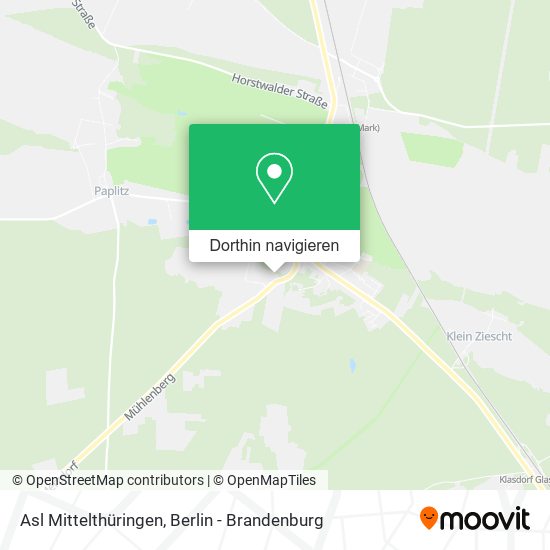 Asl Mittelthüringen Karte
