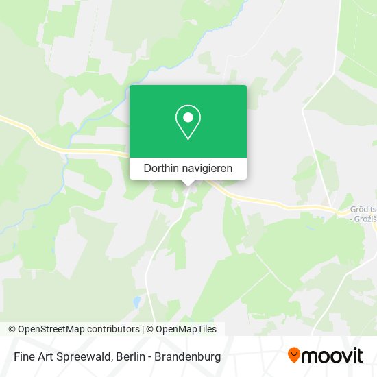 Fine Art Spreewald Karte