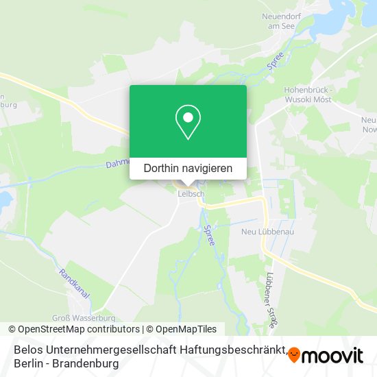 Belos Unternehmergesellschaft Haftungsbeschränkt Karte