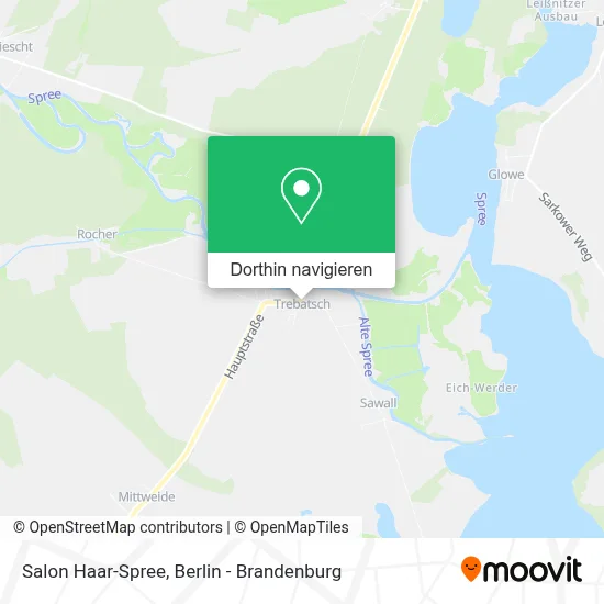 Salon Haar-Spree Karte