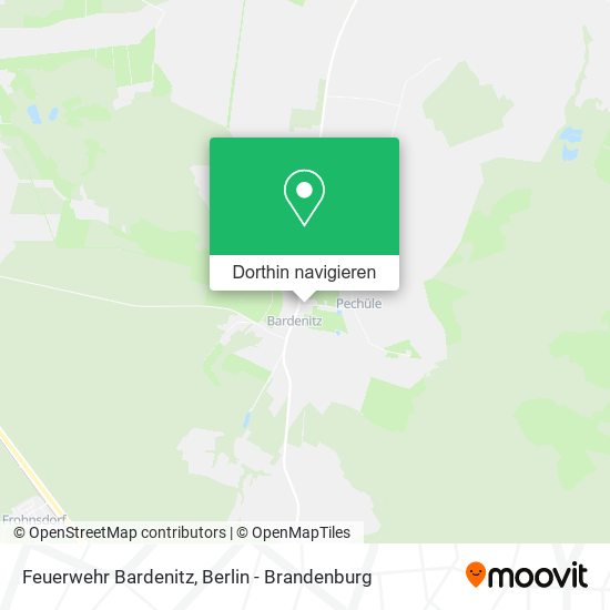 Feuerwehr Bardenitz Karte