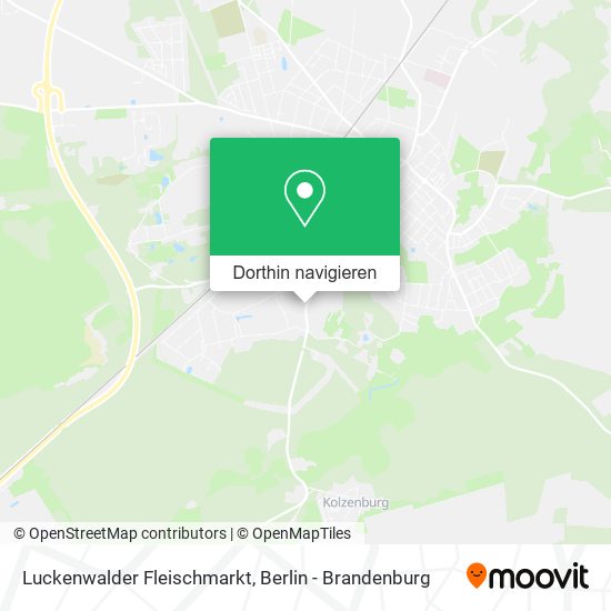 Luckenwalder Fleischmarkt Karte