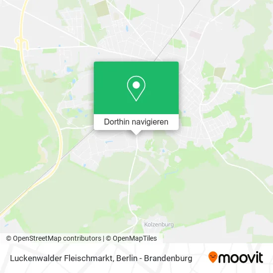 Luckenwalder Fleischmarkt Karte