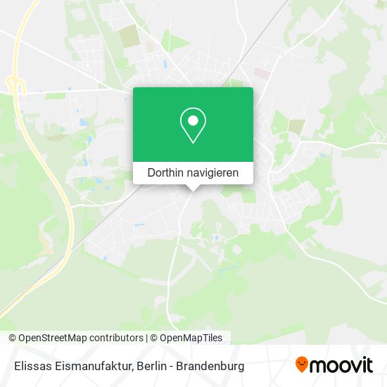 Elissas Eismanufaktur Karte