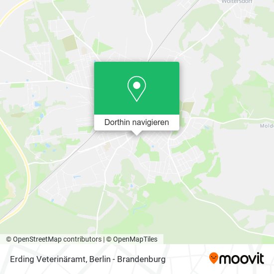 Erding Veterinäramt Karte