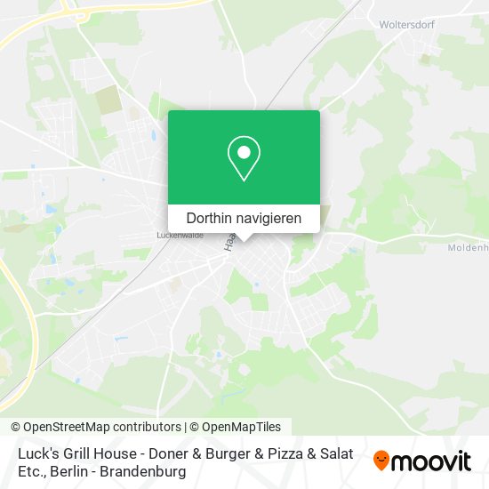 Luck's Grill House - Doner & Burger & Pizza & Salat Etc. Karte
