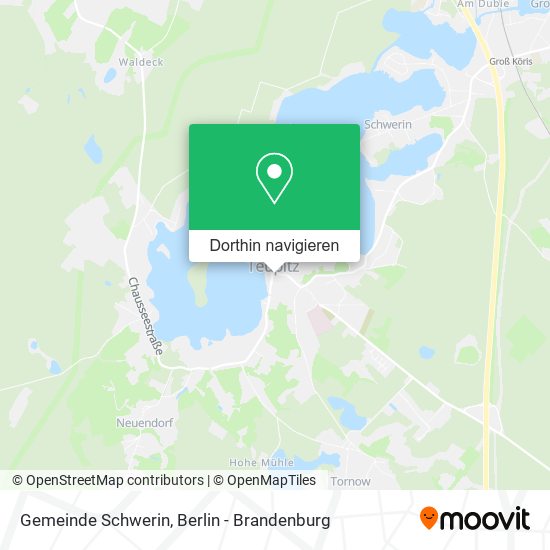 Gemeinde Schwerin Karte