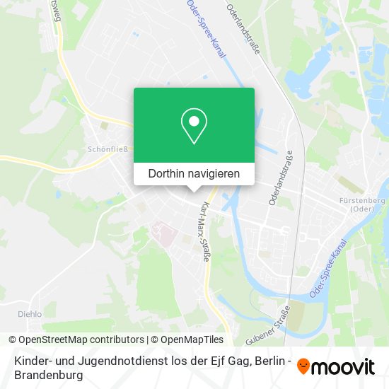 Kinder- und Jugendnotdienst los der Ejf Gag Karte