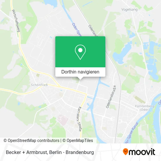 Becker + Armbrust Karte