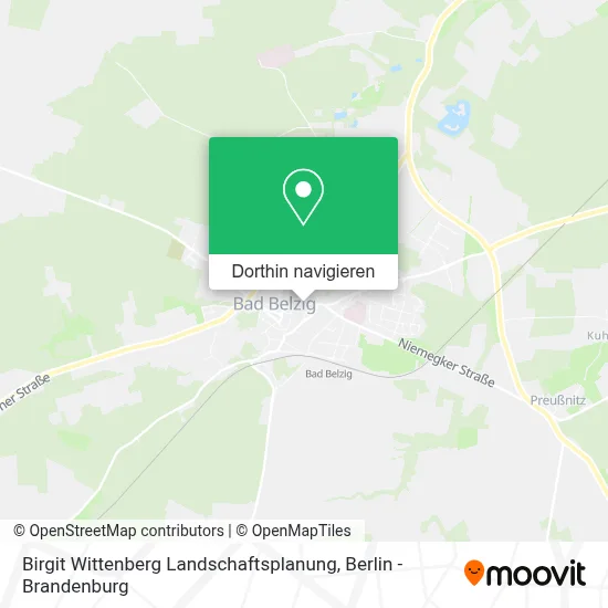 Birgit Wittenberg Landschaftsplanung Karte