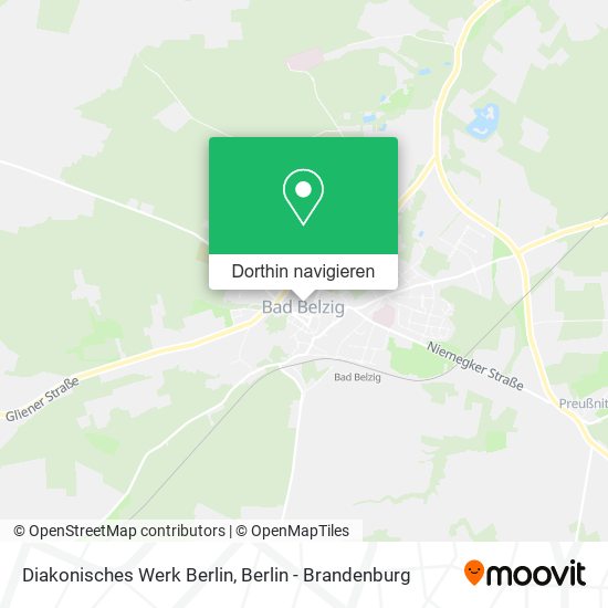 Diakonisches Werk Berlin Karte